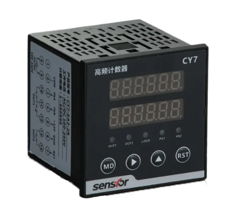 Sensyor CY7 high frequency counter for industrial pulse measurement