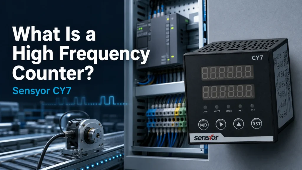 what is High Frequency Counter？sensyor CY7