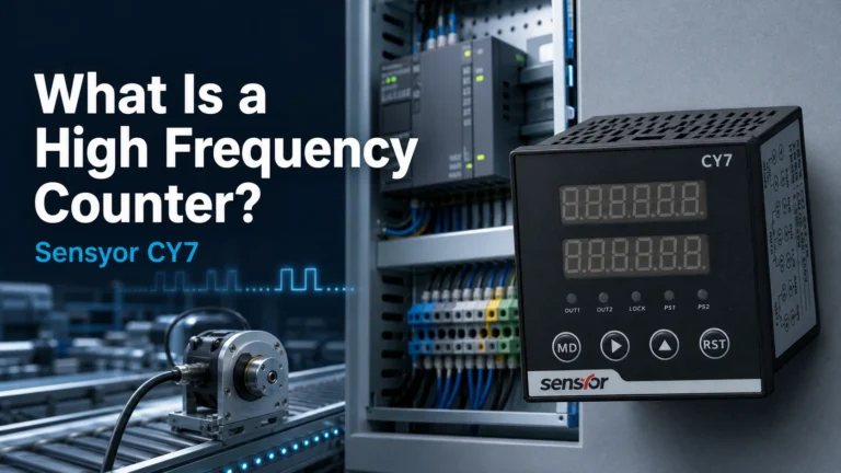 what is High Frequency Counter？sensyor CY7